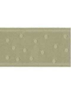 Ribbon 1.5" Dot Jacquard Sage