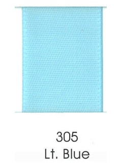 Ribbon 2" Single Face Satin 305 Light Blue