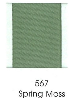 Ribbon 1.5" Single Face Satin 567 Spring Moss