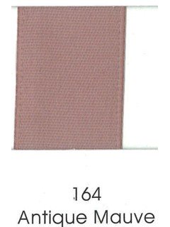 Ribbon 1.5" Single Face Satin 164 Antique Mauve