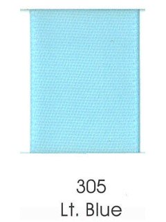 Ribbon 1.5" Single Face Satin 305 Light Blue