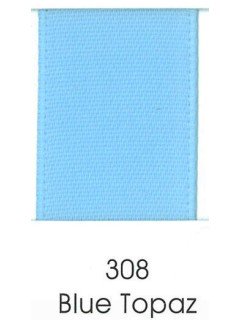 Ribbon 1.5" Single Face Satin 308 Blue Topaz