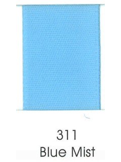 Ribbon 1.5" Single Face Satin 311 Blue Mist