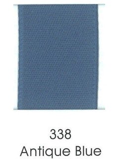 Ribbon 1.5" Single Face Satin 338 Antique Blue