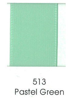 Ribbon 1.5" Single Face Satin 513 Pastel Green