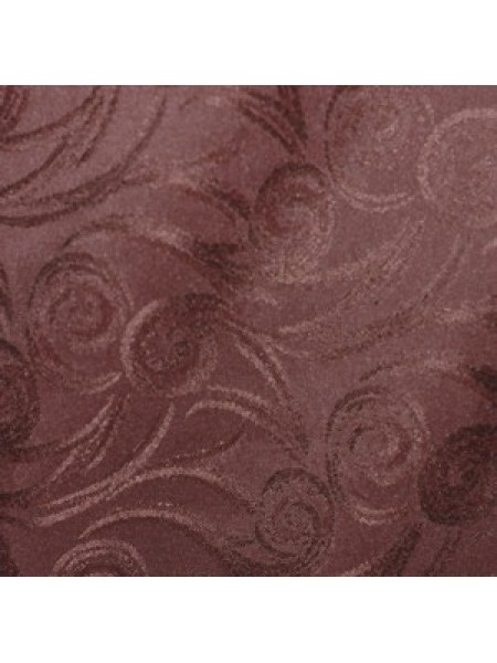 Swirl Tablecloth Fabric-Burgandy